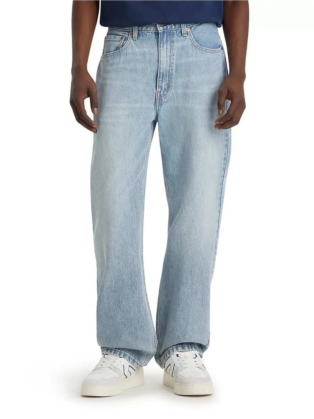 NWT Levi’s 565 '97 loose straight cotton denim light wash blue jeans 38x30
